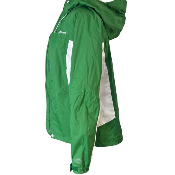 Columbia Arcadia II Rain Jacket Women’s Size S Omni-Tech Waterproof Hooded - Picture 5 of 16